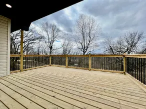 Beautiful NEW Ranch Home with a large deck and games - Image 4