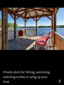 HIDEAWAY på HAWKINS !! East Texas LAKEFRONT Cabin in the Trees! NY DECK '19 - Image 3