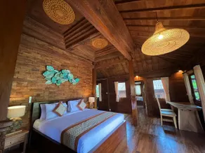 35% OFF Special Wooden Bedroom Koi Pond View - Image 3
