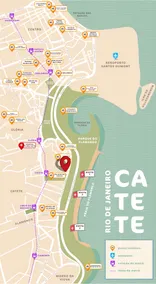 Praia do Flamengo: split air conditioning, Wi-Fi and smart TV - Image 5
