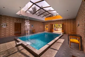 Teak Leaf Pavilion | 4BHK Glass Pool Party Villa - Image 4
