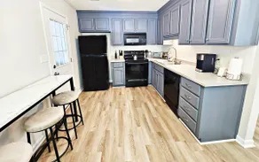 King Suite |BBQ Grill |Near RAFB |4 TVS| Workspace - Image 3