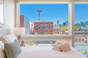 2BR Apt Panoramic Seattle Views | Private Balcony - Image 3