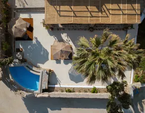 Villa Palm SeaView Hot Tub 200m from Ftelia beach - Image 3