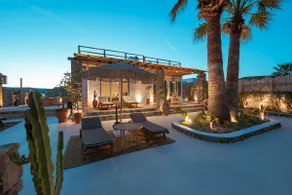 Villa Palm SeaView Hot Tub 200m from Ftelia beach - Image 2