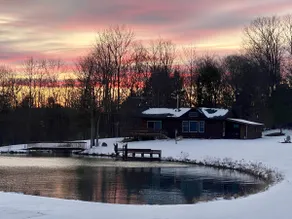 Sunrise Cabin - Romantic getaway, near Letchworth! - Image 2