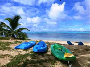 Raihau Lodge - Climatisation, Fibre, Accès Plage, Parking Privé - Image 3