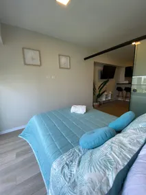 Apartment with a gym, swimming pool, grill, and bar - Image 5
