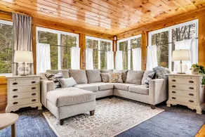 Sunday River Lakefront Grand Cabin, Sleeps 20, Hot tub, fire pit, pets welcome - Image 5