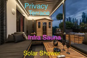 DH Private Flowers Terrace and Sauna Luxury Apartment 2kk, 2x SmartTV-NETFLIX, Free Parking, Gym - Image 2