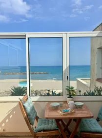 Barcarès seafront terrace apartment with air conditioning - Image 5