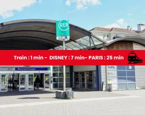 The Station Disney 7min –Train 1min PARIS +Terrace - Image 3