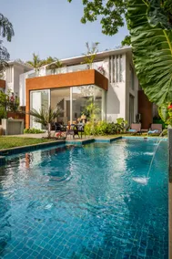 Serene Aurah 3bhk Big pool villa in Assagao - Image 3