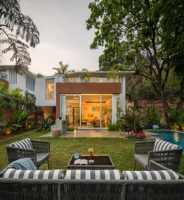 Serene Aurah 3bhk Big pool villa in Assagao - Image 4
