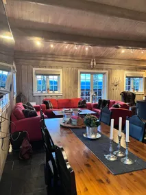 Spacious family cabin at Nesfjellet with views - Image 5
