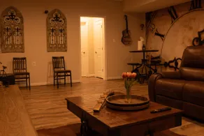 Peaceful Basement Cabin Vibes - Image 2