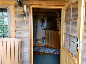 Nice log house under Muhu pines - Image 4