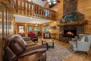 Spacious Family Cabin - Game Room Fire Pit Hot Tub - Image 3