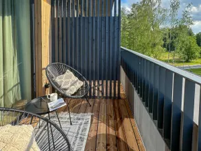 Artistic apartment 2 min from beach, sunset view - Image 3