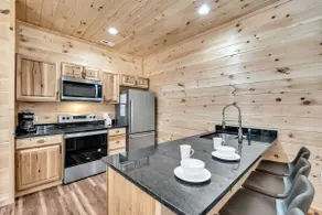 Mtn Cabin with Creek Views, Waterfall & Mini Golf - Image 5
