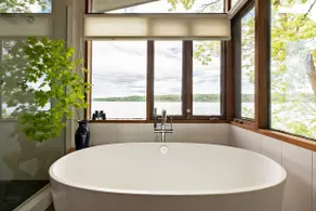 Hudson Waterfront Mid-Century Modern Home - Image 2