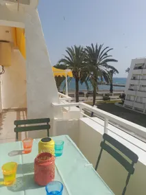 NEW Firstline Beach, Sea View, Aircon, fast WiFi, Pool, 2 Sunny Terraces Parking - Image 4