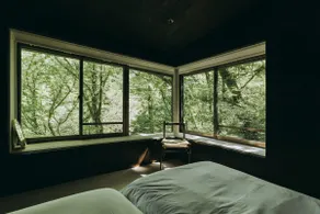 Modernist architecture in the forest of Gaodai. Open-air bath, sauna, cypress bath, ENN - Image 5
