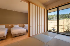 Room 101 – Triple Beds ＋ TatamiRoom / With Sauna - Image 2