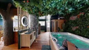 Jungle Love Room with indoor jacuzzi and sauna - Image 4