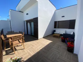 A villa with a private pool and garden - Image 5