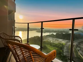 Seaview Sunset 3BR Suite InsStyle DangaBay NearCIQ - Image 3