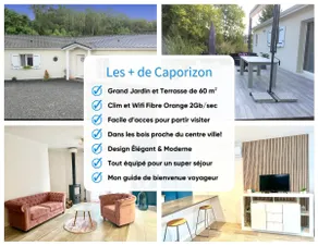 Caporizon -Villa Pommier-6 personnes-Terrasse-Jardin - Image 4