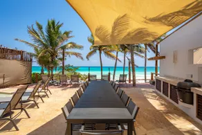 Oceanfront villa with private pool and service - Image 5