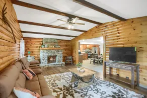 Charming Cabin w/ Hot Tub, Pool Table, and Fishing - Image 2