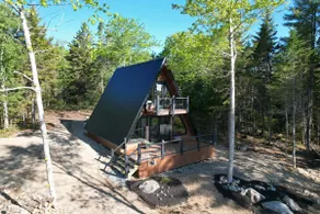 Mountain A-Frame Cabin in Maine - Image 2