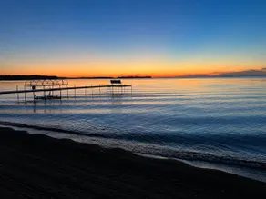 Leech Lake Sandy Beach Campfires, Sunsets, Fishing - Image 2