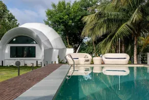 4BR Lux Villa w/Pool & Lawn| Shwaas@ Mysore - Image 3