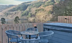 Hot Tub Cottage 2 Bedroom at Loch Eck Caravan Park - Image 4