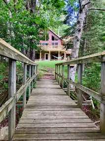 Lakefront Cabin with Cascading Rapids, Pool Table - Image 5