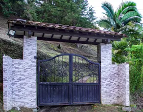 Beautiful view of the stone, reservoir and with a jacuzzi - Image 2