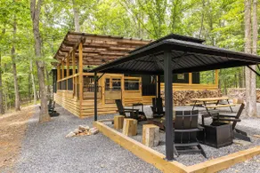 Covered Deck, Fire Pit, Hot Tub, Outdoor Shower - Image 3