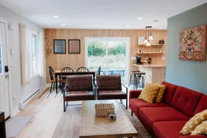 Peek-a-blue : Private Catskills Sauna Cottage. - Image 3
