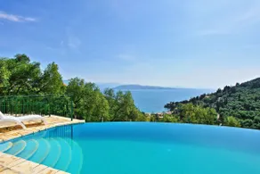 Villa Regina: Above Agni, superb views and pool - Image 2