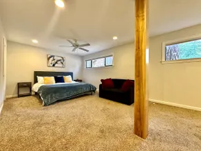 Treetop Cabin · Game Room · Fire Pit · Sleeps 8 - Image 5