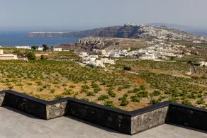 Agios Antonios Houses-Katerina-Caldera View & Kitchen - Image 2