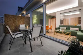 Piraeus Port Suites 2 bedrooms 6 people balcony - Image 3