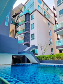 The City Condo Near Central Fest Phuket, Pool view - Image 5