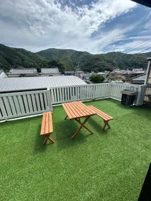 Spacious Balcony for Relaxation "Entire Building Rental Move" BBQ & Garden! Large TV! Up to 5 Guests - Image 5