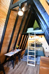 Cozy A-Frame Retreat | Firepit & Queen Bed - Image 2