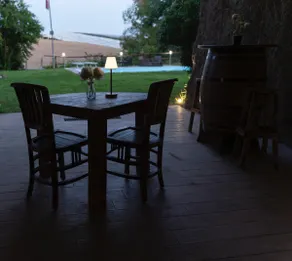 Chalet with garden and swimming pool. - Image 2